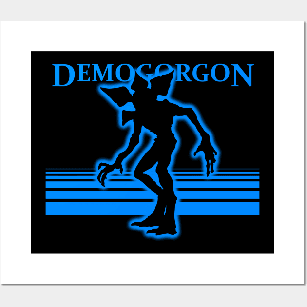 Demogorgon hallo design Wall Art by Anilia